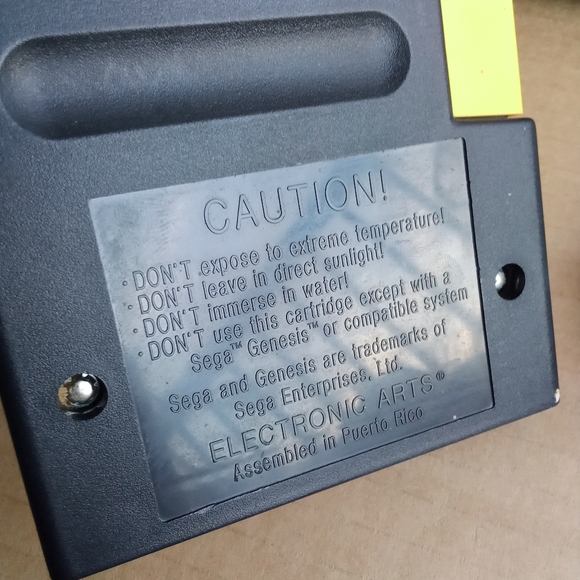 Sega Genesis Model 2 With Cables and College Football USA 96 - Picture 8 of 14